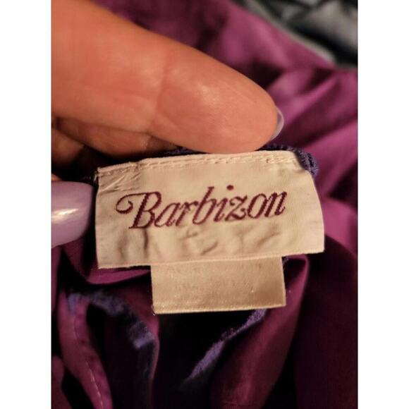 VTG Barbizon Purple Hand Dyed Cotton Slip Nightgown - Picture 8 of 8